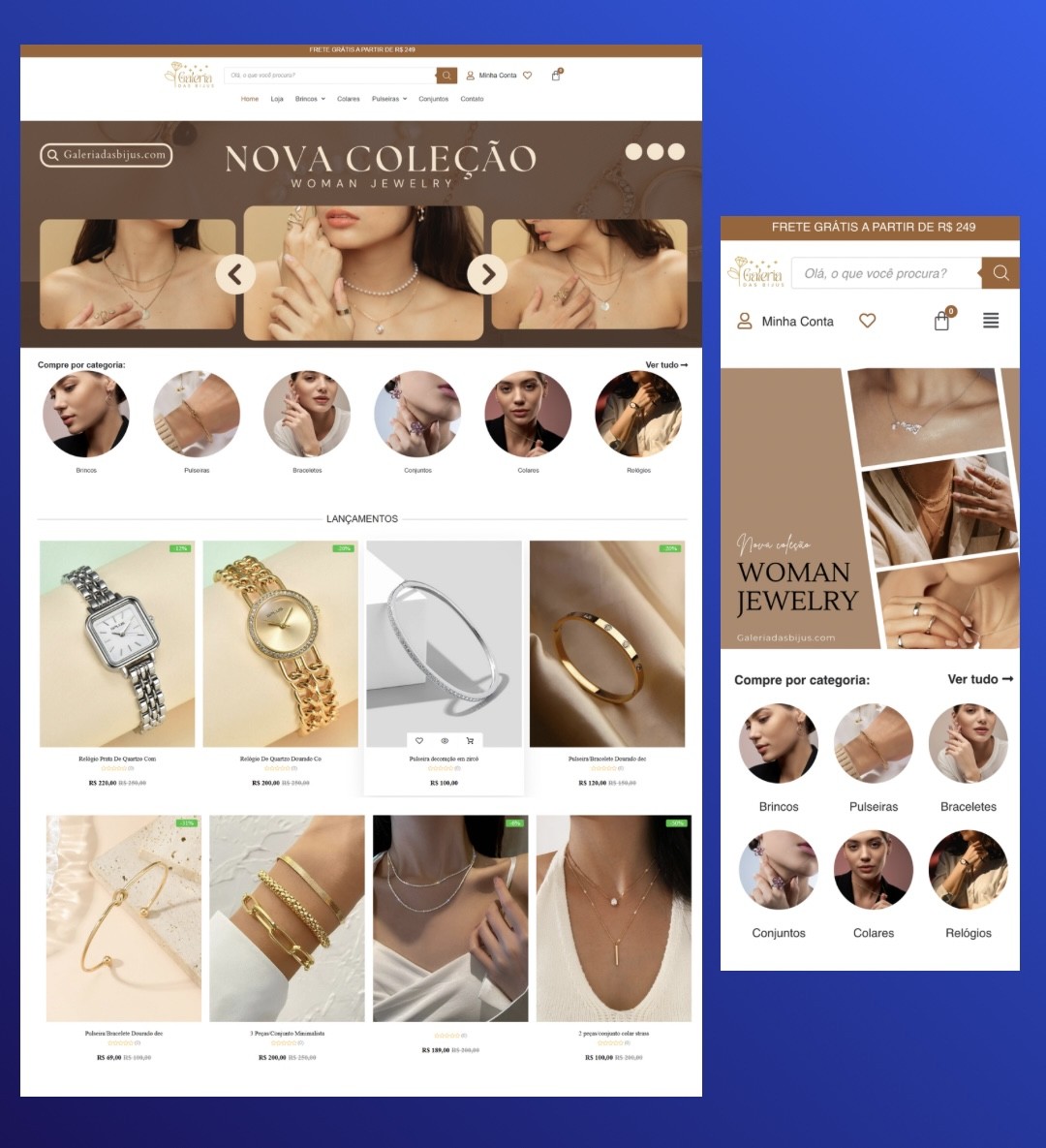 Loja Virtual "Galeria das Bijus"